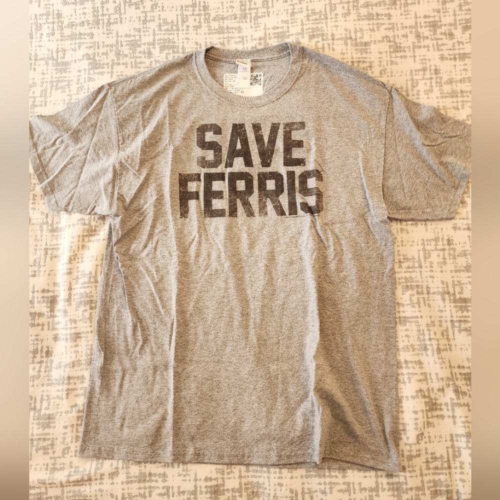 NWT Graphic T - ferris bueller, L, unisex